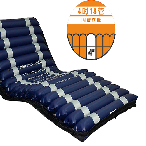 派立悅發鉑金8535氣墊床(4吋18圓管TPU)