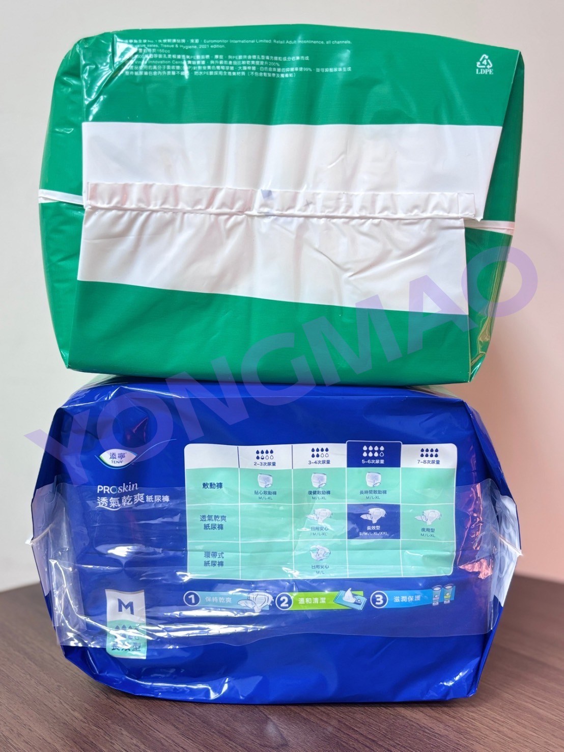 添寧透氣乾爽長效型紙尿褲M號／L-XL號